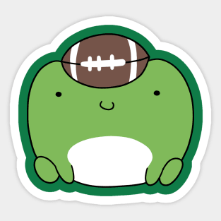 Football Frog Sticker